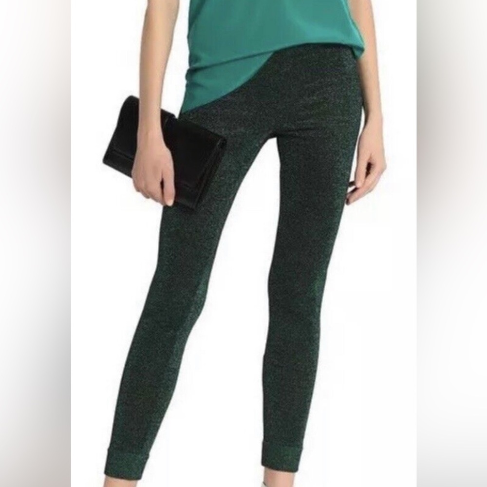 Missoni Metallic Grey Leggings - lurex - elastic waist